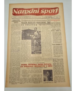 Časopis Narodni sport br. 329/1950.