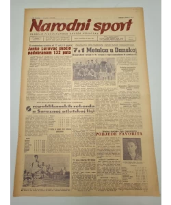 Časopis Narodni sport br. 319/1950.