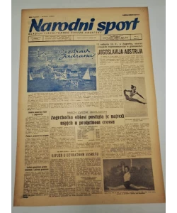 Časopis Narodni sport br. 312/1950.