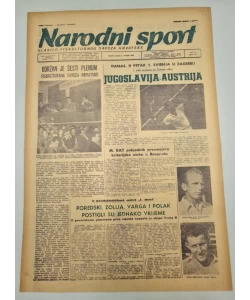 Časopis Narodni sport br. 310/1950.