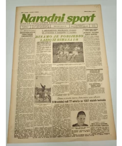 Časopis Narodni sport br. 302/1950.