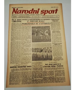 Časopis Narodni sport br. 293/1950.
