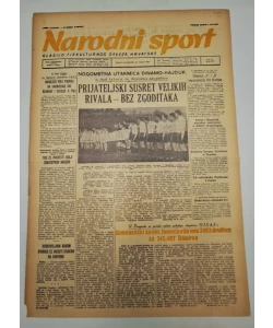 Časopis Narodni sport br. 289/1950.