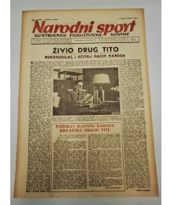 Časopis Narodni sport br. 211/1949.