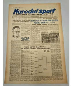 Časopis Narodni sport br. 123/1947.