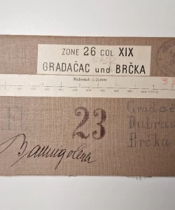 ZONE 26 Colonne XIX. Gradačac und Brčka