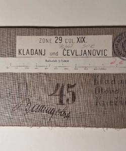 ZONE 29 Colonne XIX. Kladanj und Čevljanovic