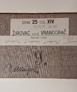 ZONE 25 Colonne XIV. Žirovac und Vranograč