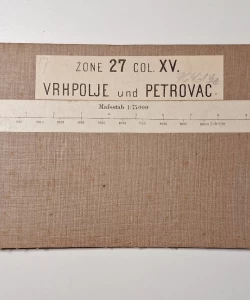 ZONE 27 Colonne XV. Vrhpolje und Petrovac