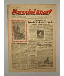 Časopis Narodni sport br. 118/1947.