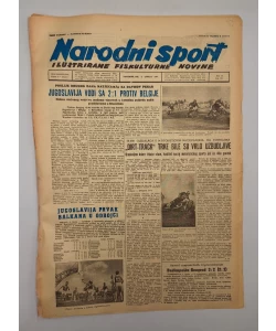 Časopis Narodni sport br. 96/1947.