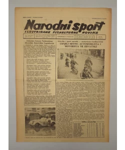 Časopis Narodni sport br. 68/1946.