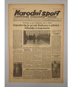 Časopis Narodni sport br. 63/1946.