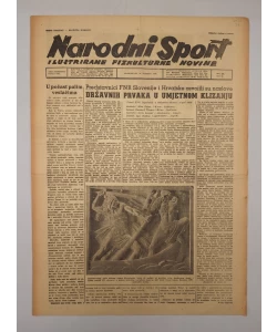 Časopis Narodni sport br. 26/1946.