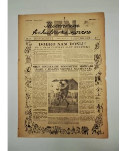 Časopis Ilustrirane fizkulturne novine br. 2/1945.