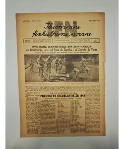Časopis Ilustrirane fizkulturne novine br. 4/1945.