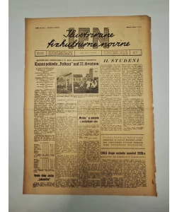 Časopis Ilustrirane fizkulturne novine br. 14/1945.