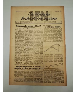 Časopis Ilustrirane fizkulturne novine br. 16/1945.