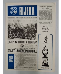 Časopis NK Rijeka 119/1976
