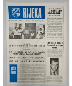 Časopis NK Rijeka 123/1976