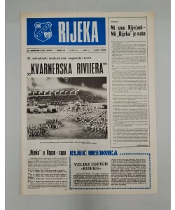 Časopis NK Rijeka 127/1977