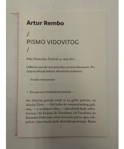 Pismo vidovitog