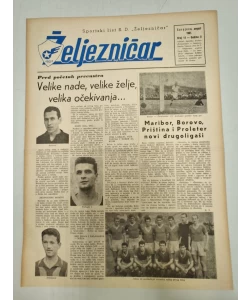 Časopis Željezničar br. 14/1961