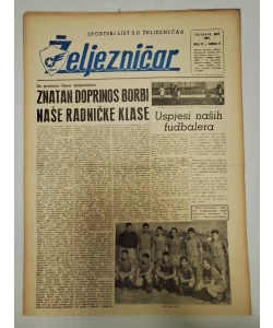 Časopis Željezničar br. 12/1961