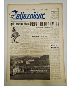 Časopis Željezničar br. 15/1961