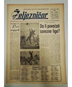 Časopis Željezničar br. 11/1961