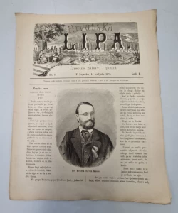 Časopis Hrvatska Lipa br. 7/1875