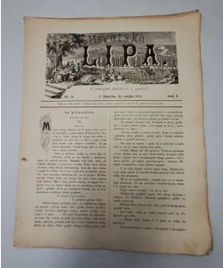 Časopis Hrvatska Lipa br. 11/1875