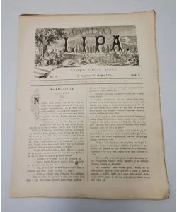 Časopis Hrvatska Lipa br. 12/1875