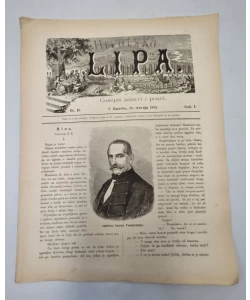 Časopis Hrvatska Lipa br. 16/1875
