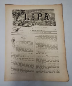 Časopis Hrvatska Lipa br. 21/1875