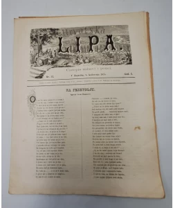 Časopis Hrvatska Lipa br. 32/1875