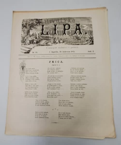 Časopis Hrvatska Lipa br. 34/1875