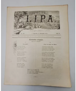 Časopis Hrvatska Lipa br. 40/1875