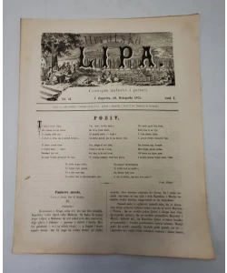 Časopis Hrvatska Lipa br. 41/1875