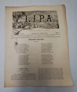 Časopis Hrvatska Lipa br. 48/1875