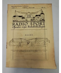 Časopis Radio šport br. 12/1924.