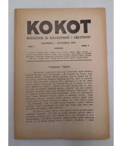 Časopis Kokot br. 4/1916