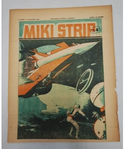 Časopis Miki strip br. 34/1954