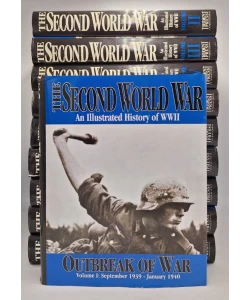 The Second World War - An Illustrated History of WWII I-X knjige