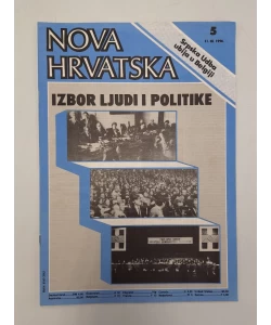 Nova Hrvatska br. 5/1990.