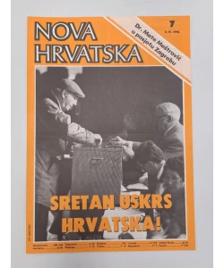 Nova Hrvatska br. 7/1990.