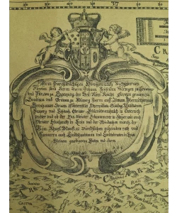 Zemljovid Croatia autor Vajkard Janez Valvasor