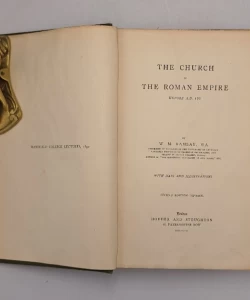 The church in the Roman empire before A.D. 170