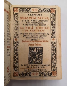 Trattato della vita attiva o del vero acquisto delle virtu' Christiane