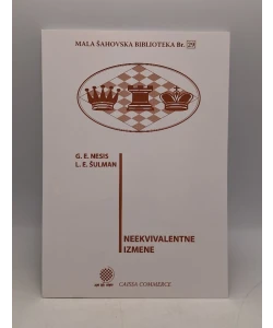 Mala šahovska biblioteka br. 29 - Neekvivalentne izmene